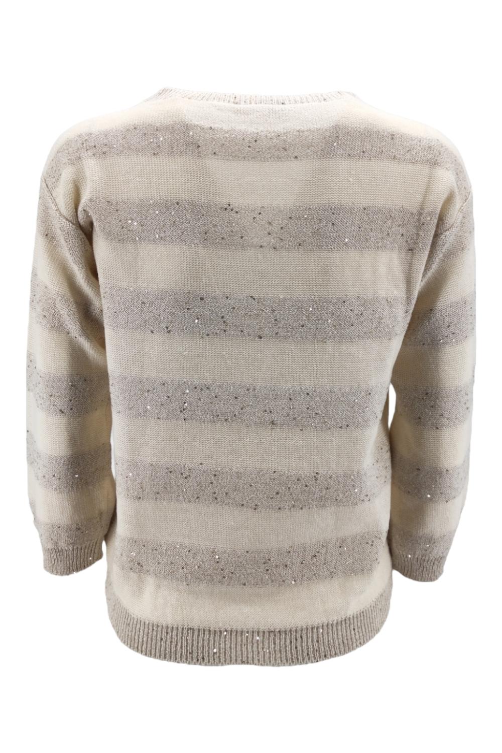 Maglia Grigio/bianco