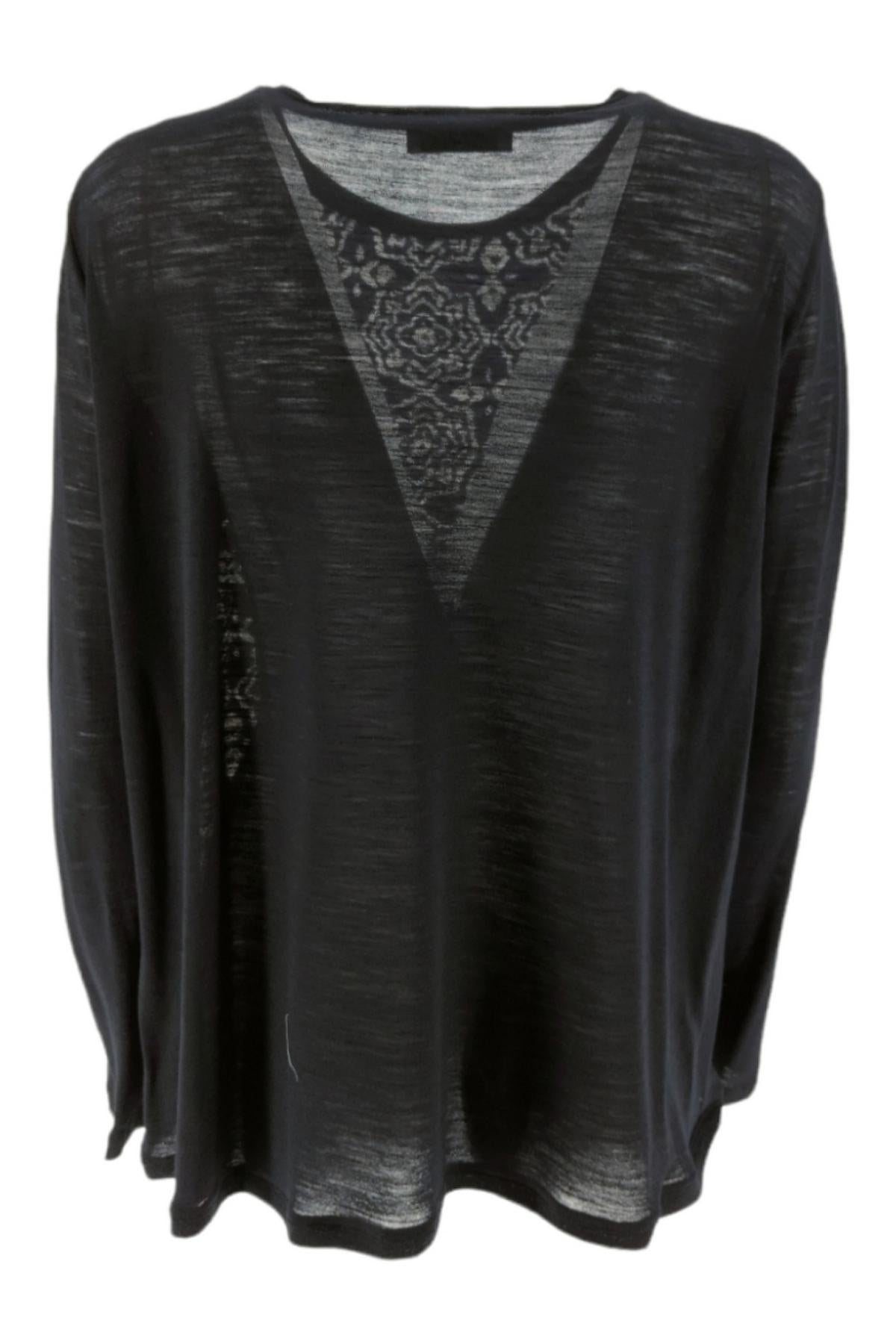 T-shirt Nero/bianco