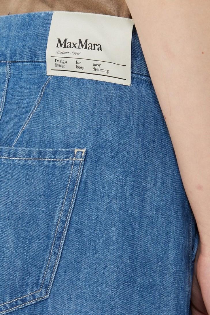 jeans donna nastro denim medio