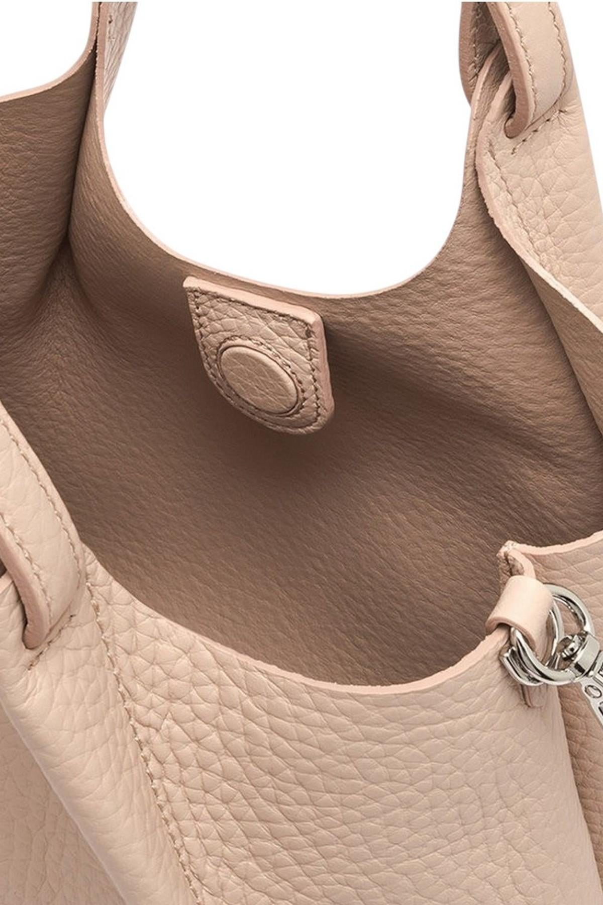 borsa donna dua media in pelle rosa