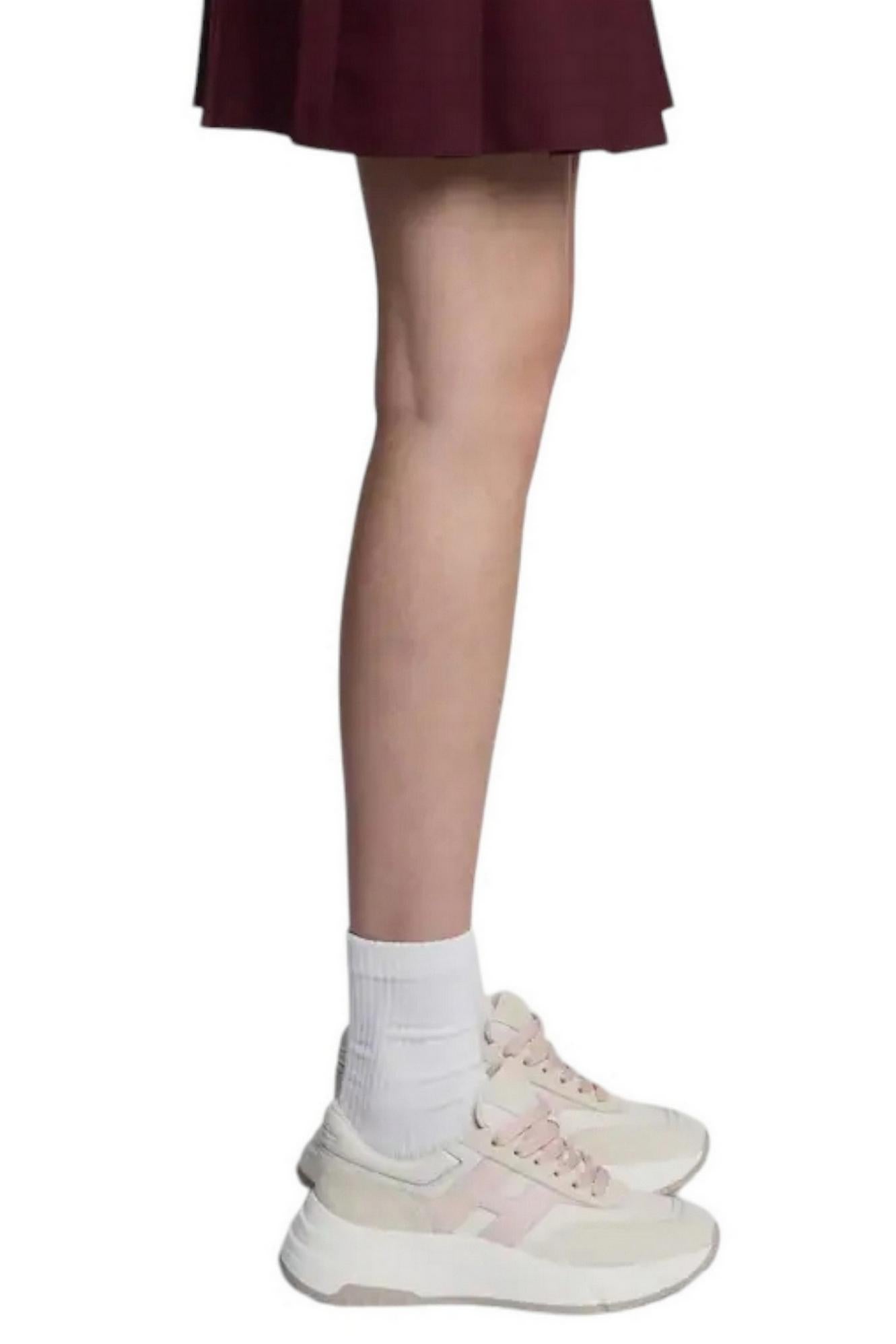 Sneakers donna Hi-Fi Avorio e Rosa