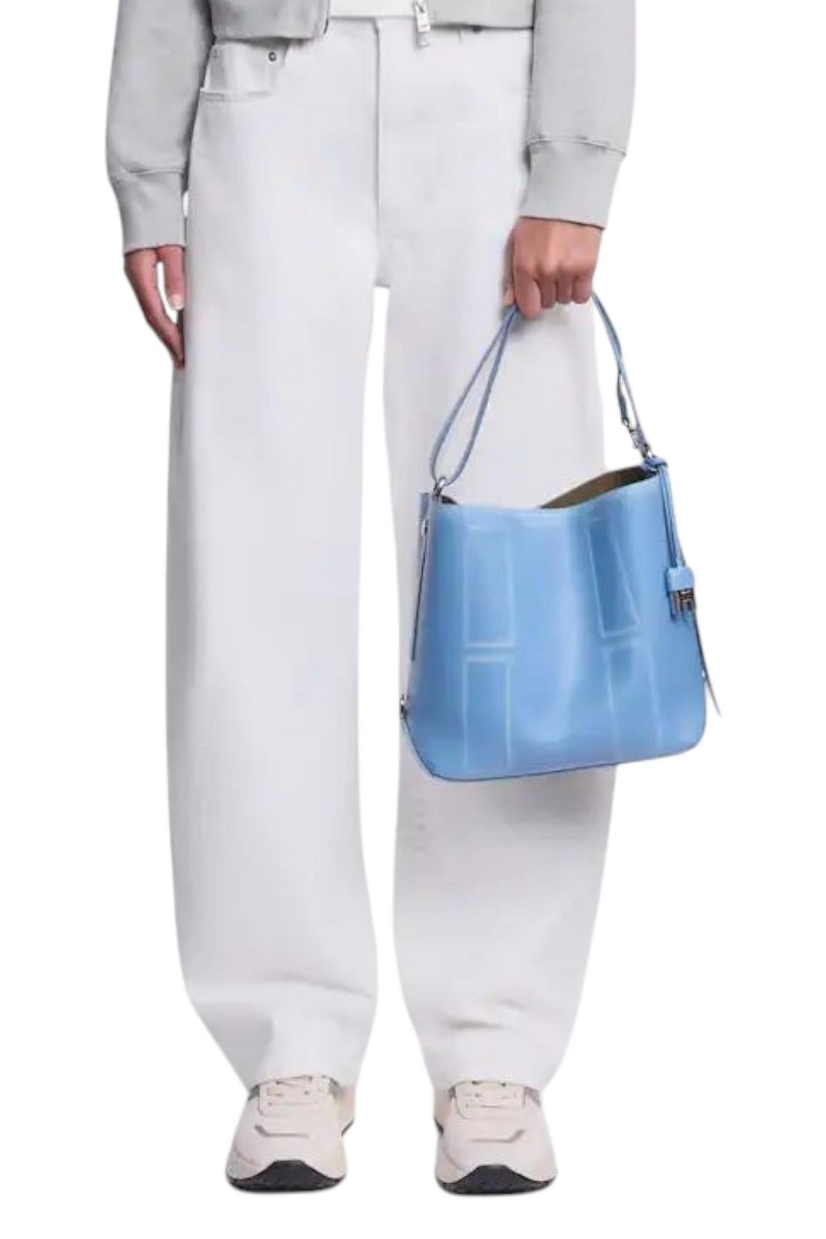 Borsa Hobo donna Hocket Piccola azzurro