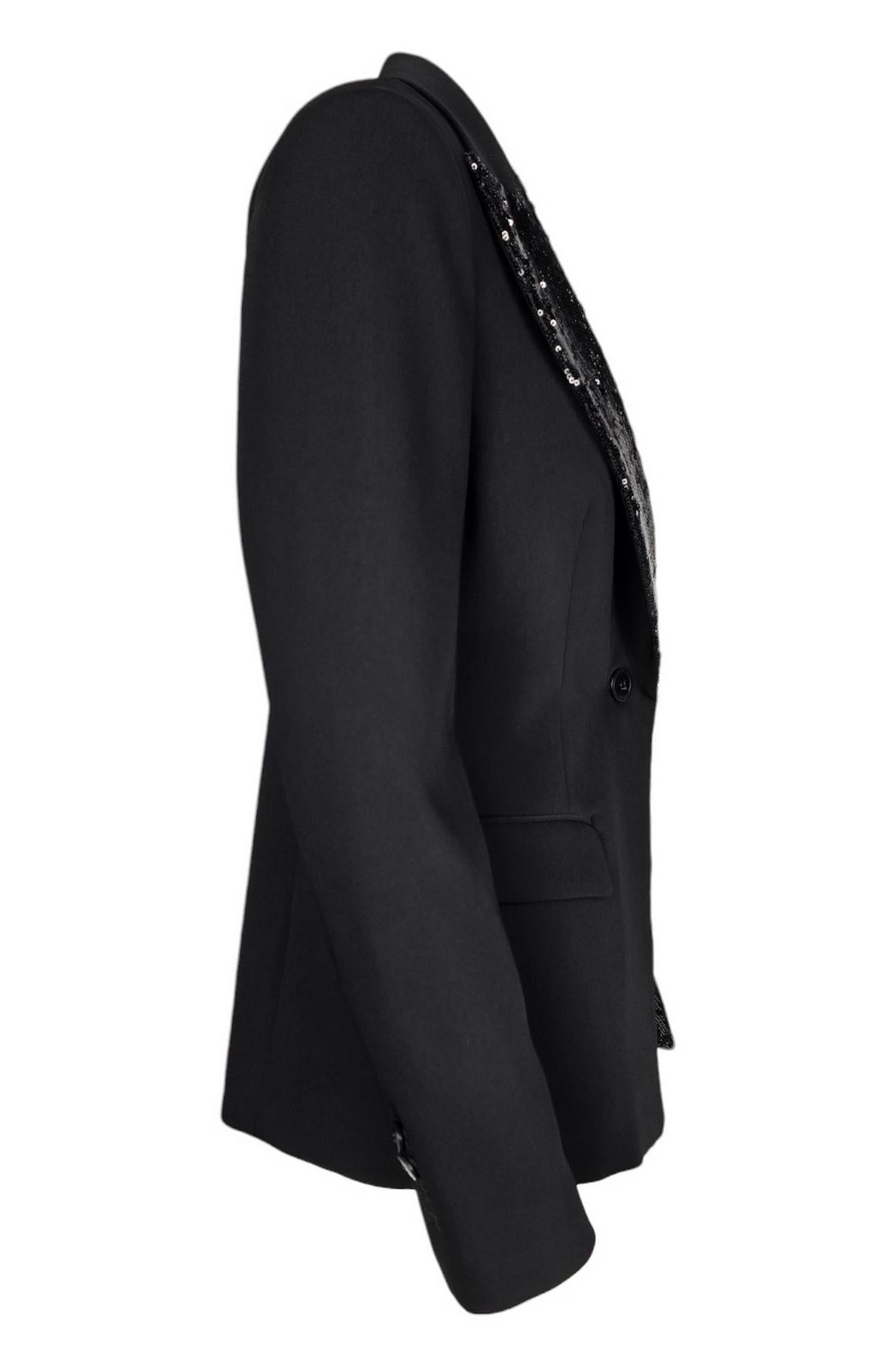 giacca donna smoking nero