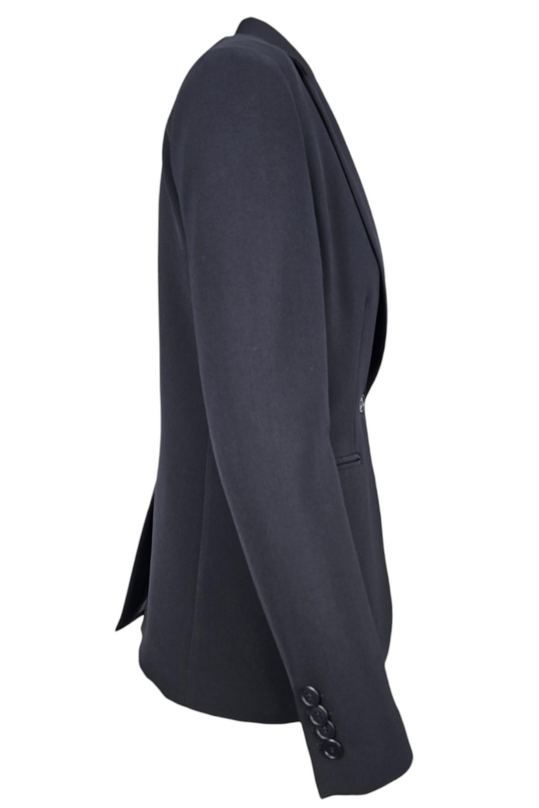 giacca donna monopetto in cady
