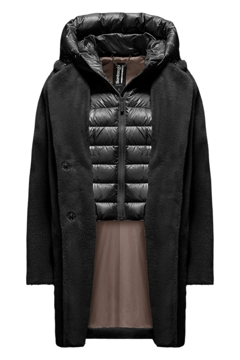 ecopelliccia donna odessa nero