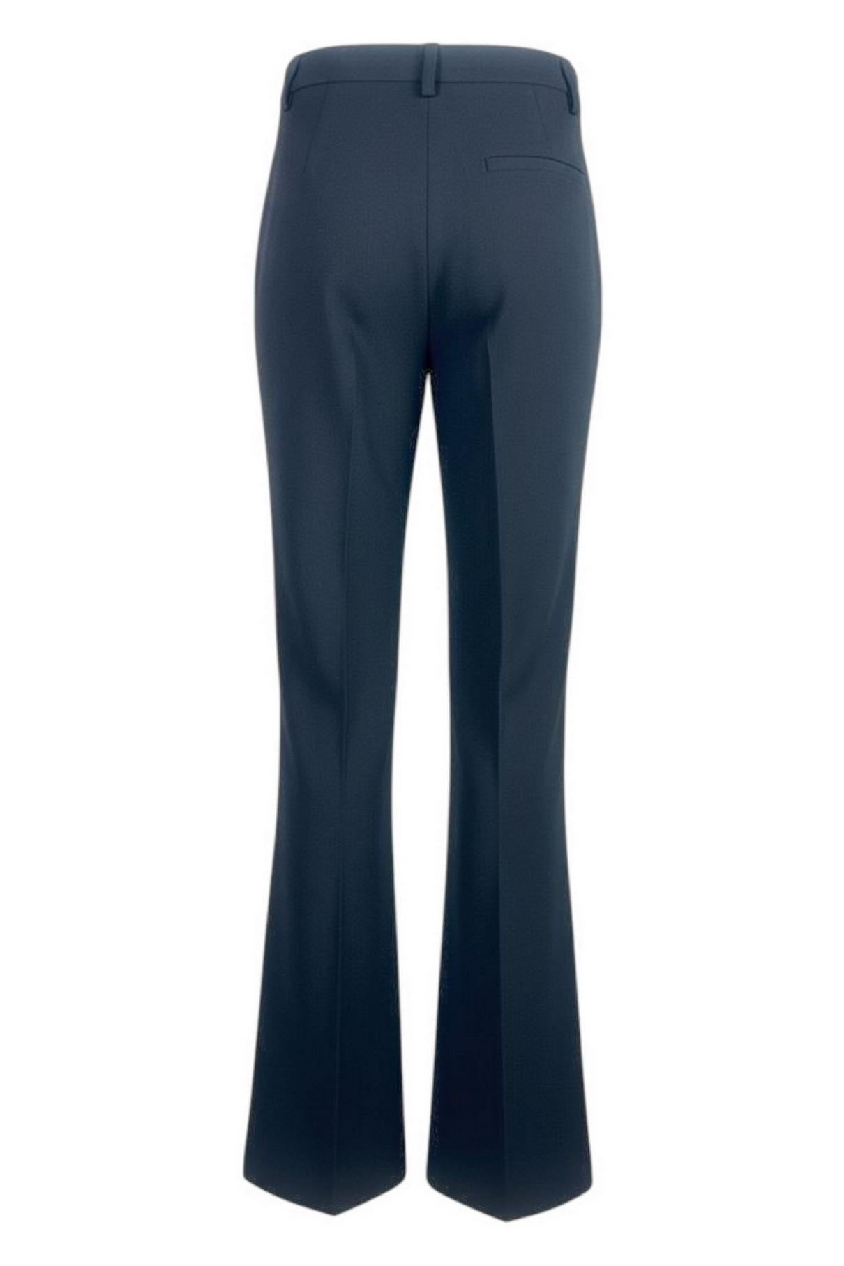 pantalone donna a zampa nero