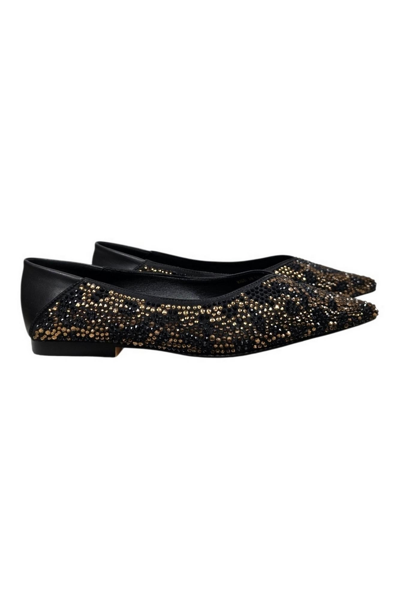 ballerina donna animalier nero