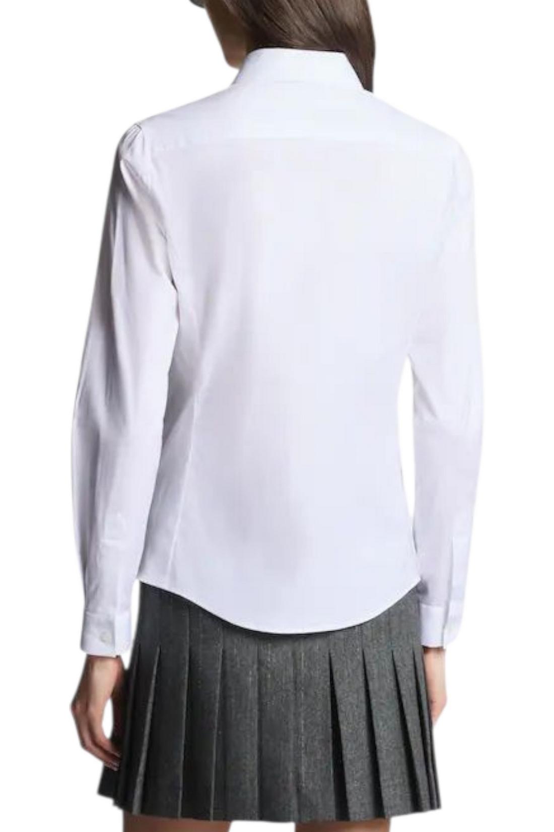 Camicia donna Slim in Popeline Stretch bianco