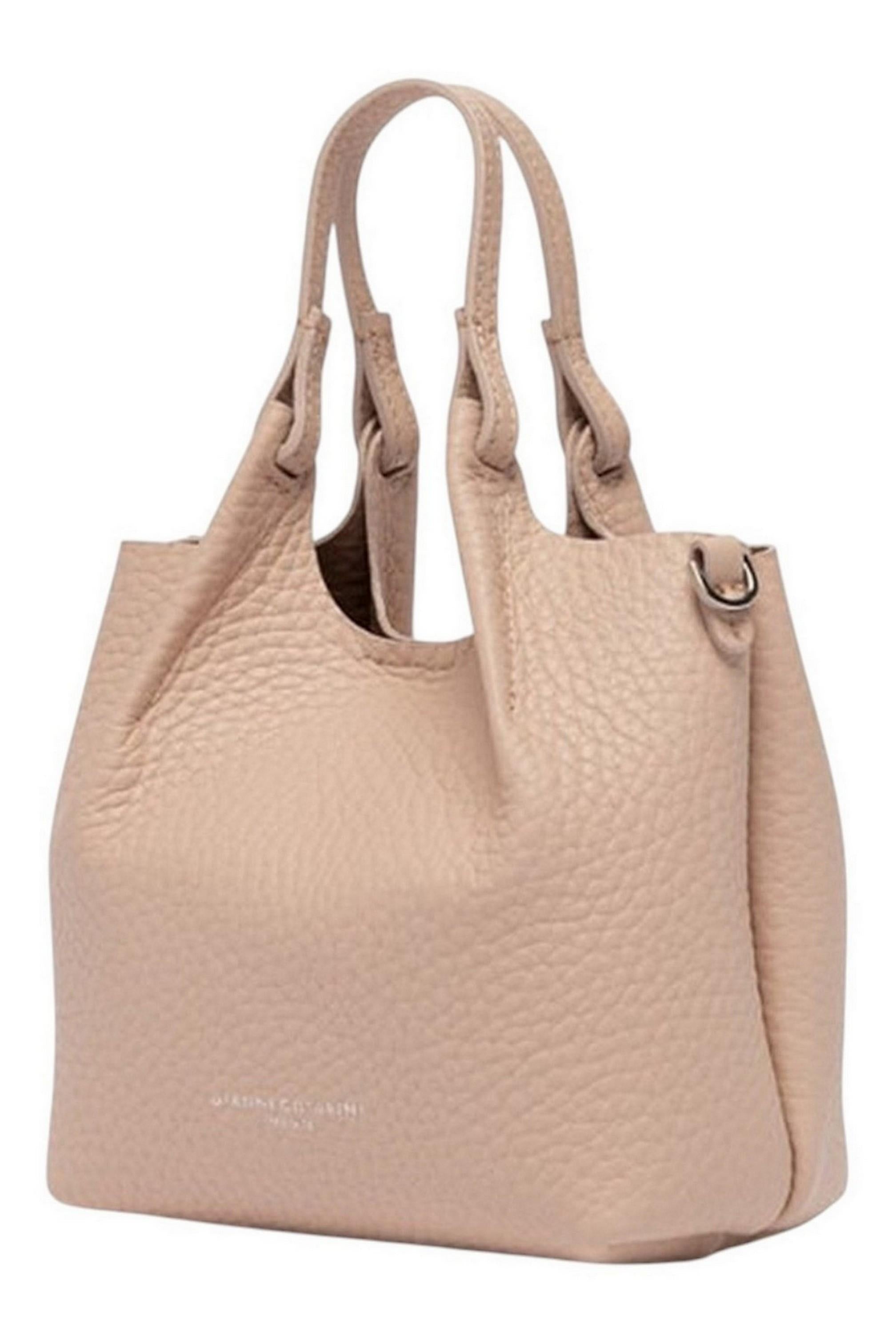 borsa donna dua piccola in pelle rosa