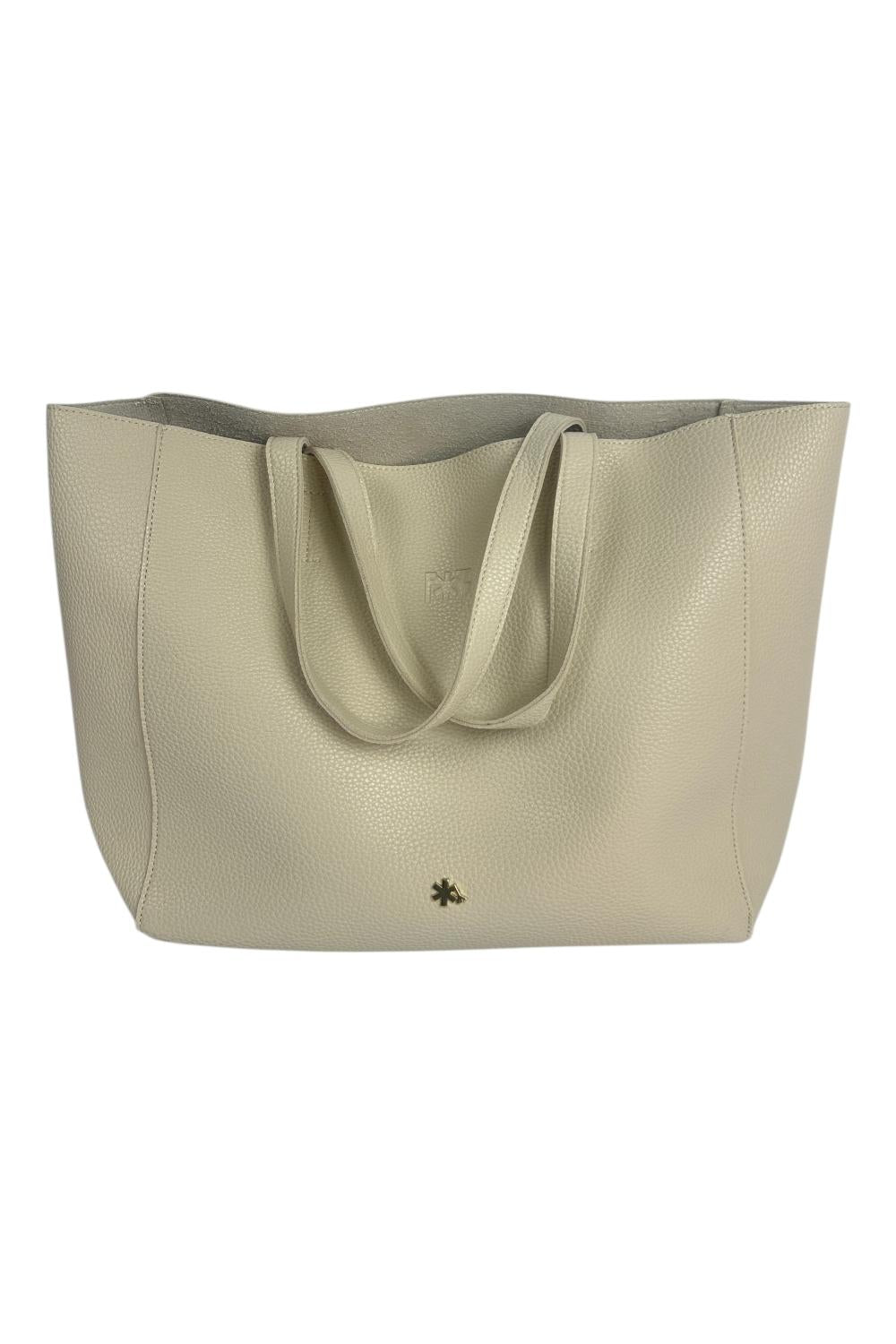 shopper donna in ecopelle sabbia