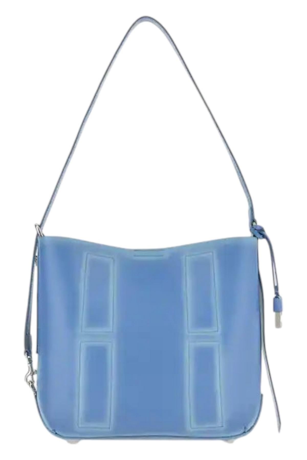 Borsa Hobo donna Hocket Piccola azzurro