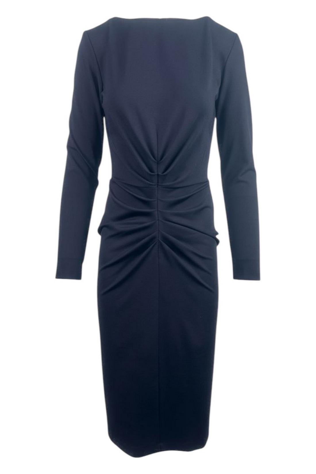 abito donna in jersey blu