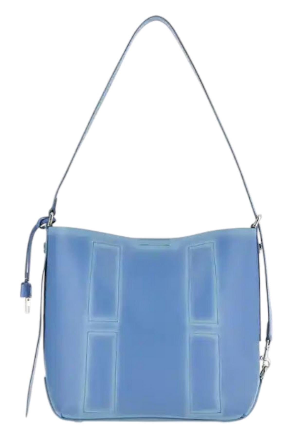 Borsa Hobo donna Hocket Piccola azzurro