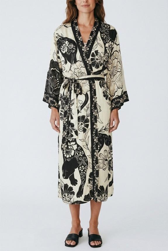 kimono fantasia fiori