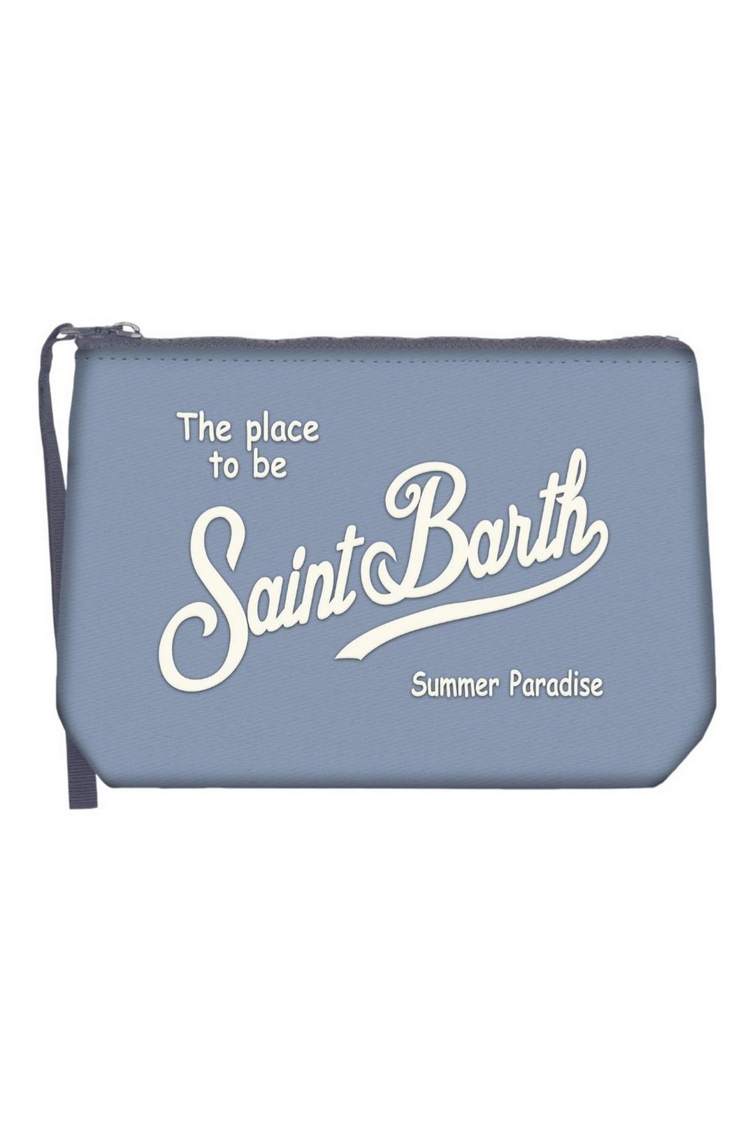 trousse donna aline in neoprene azzurro