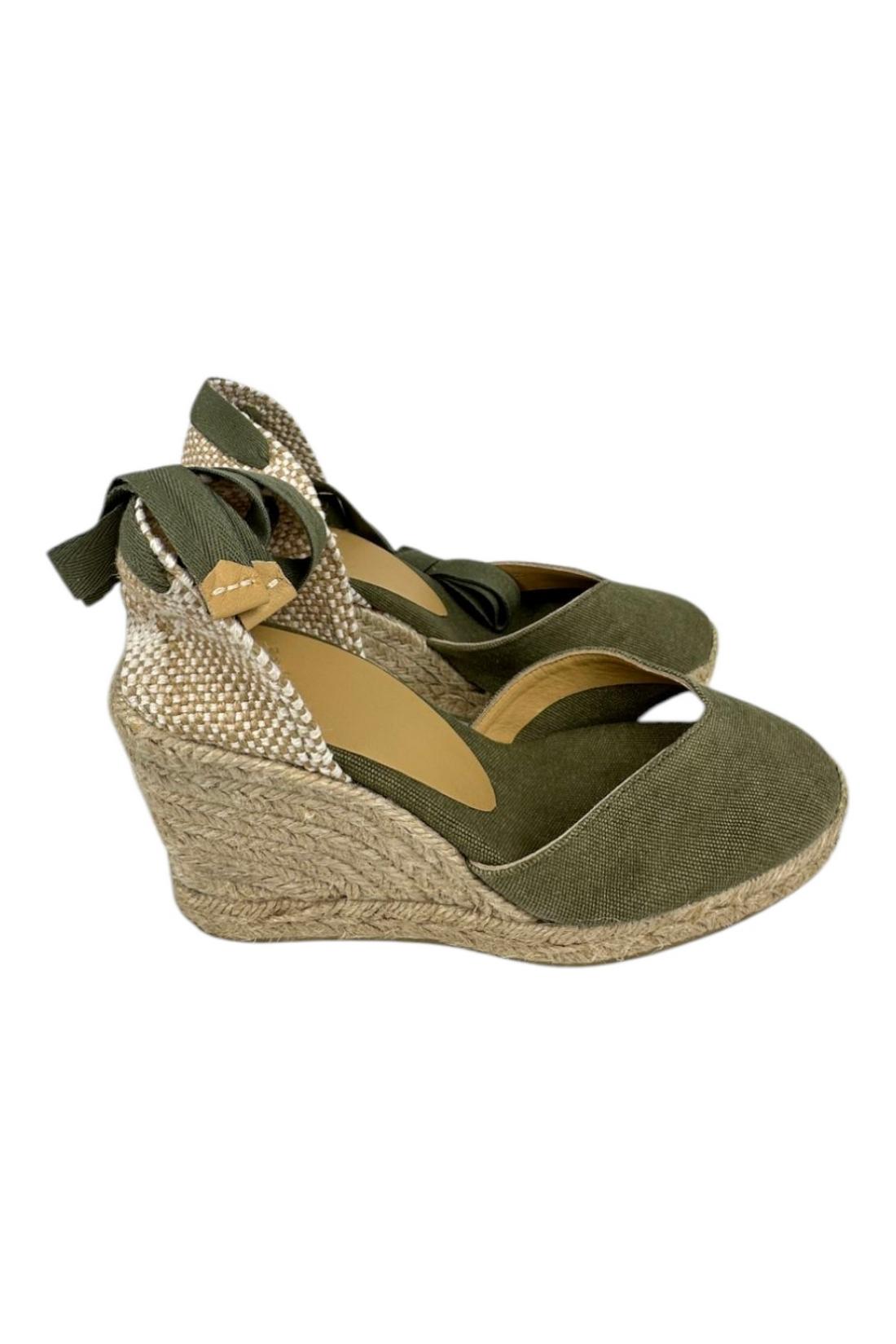zeppa donna chiara altezza 8 cm militare
