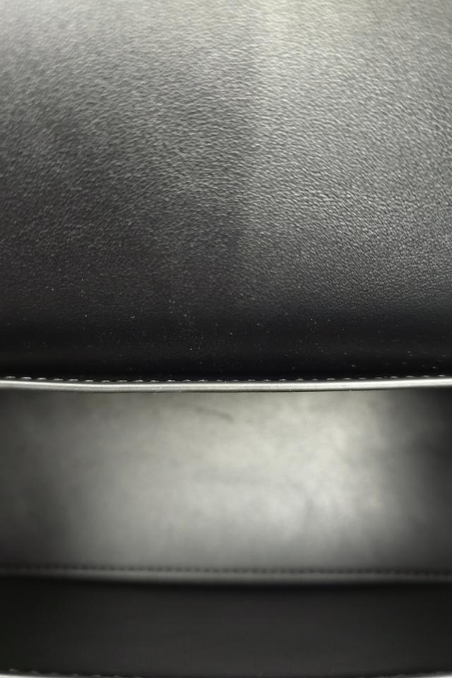 borsa donna elisabeth medium in ecopelle liscia nero