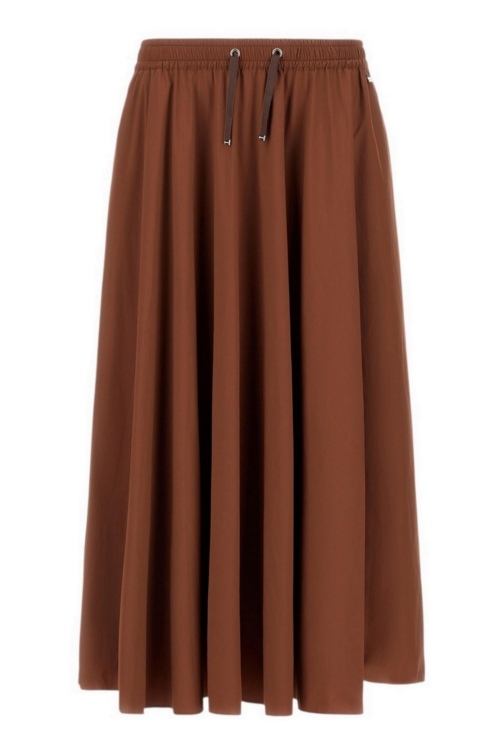 gonna donna in tela vela tabacco