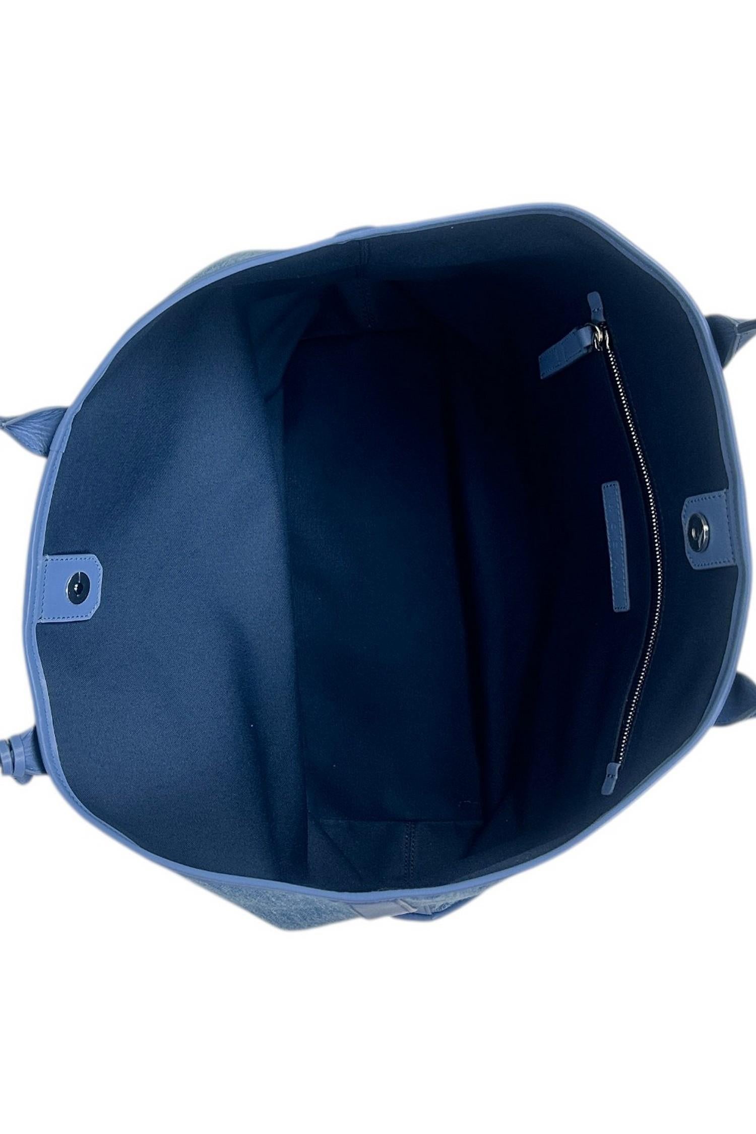 borsa donna in canvas denim