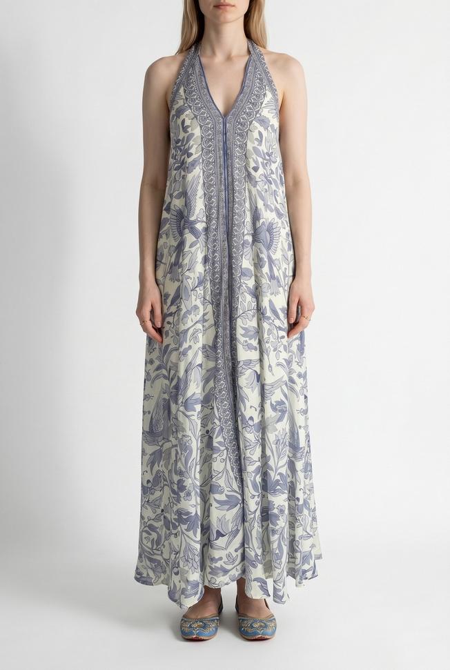 abito donna fantasia fiori