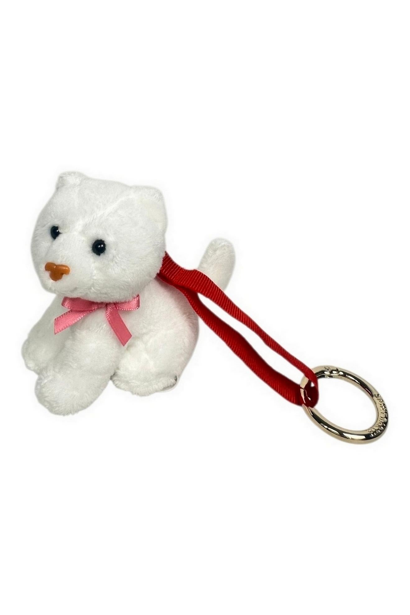 charm donna gattino bianco