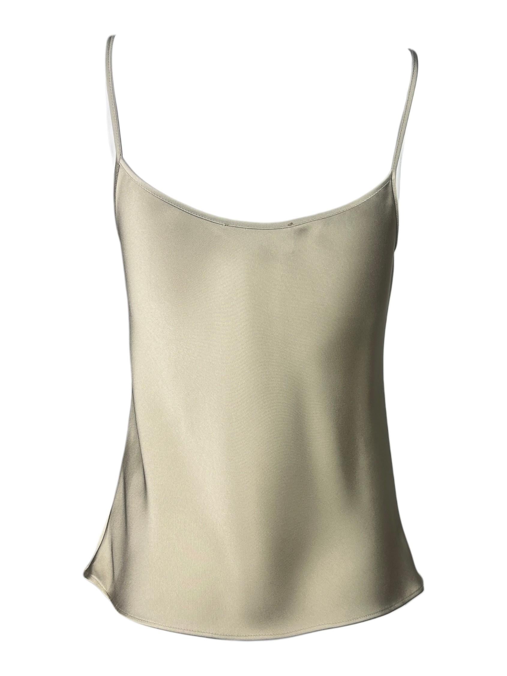 top donna in raso sabbia