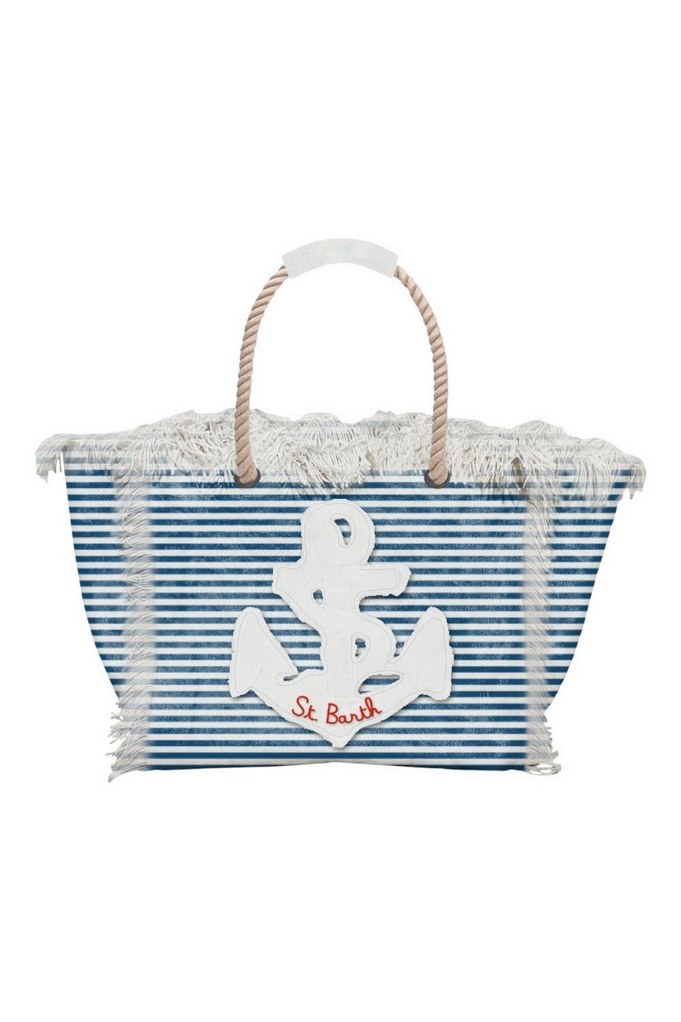 borsa donna beach bag con ancora