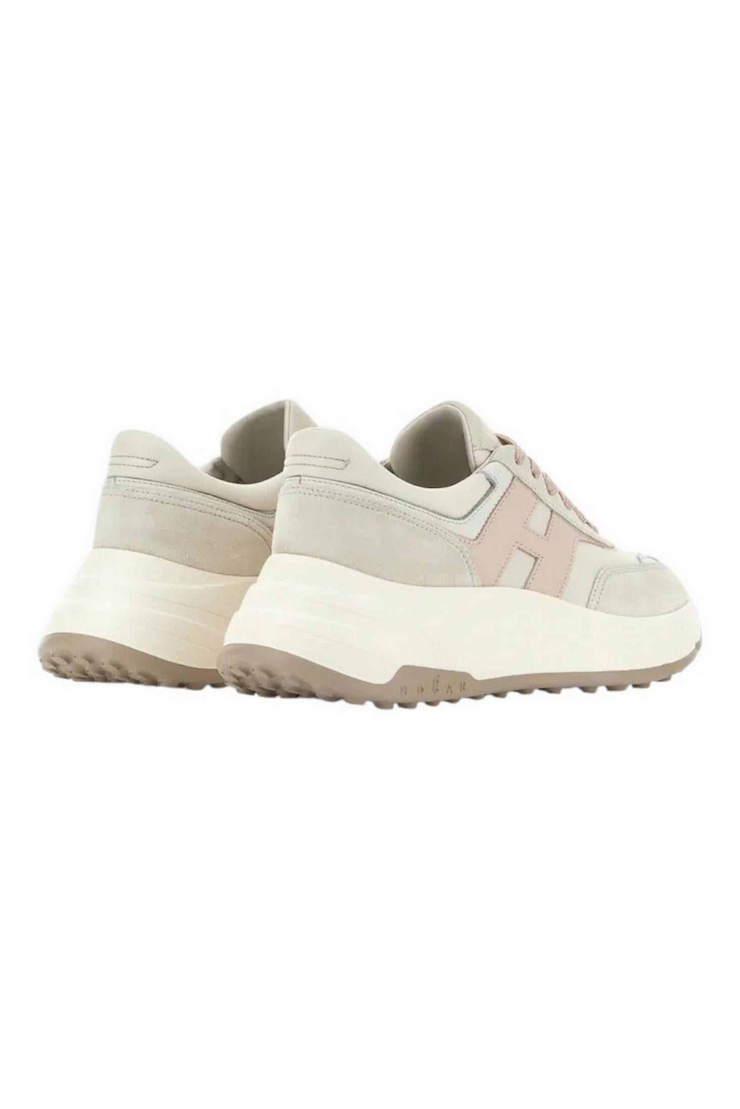 Sneakers donna Hi-Fi Avorio e Rosa