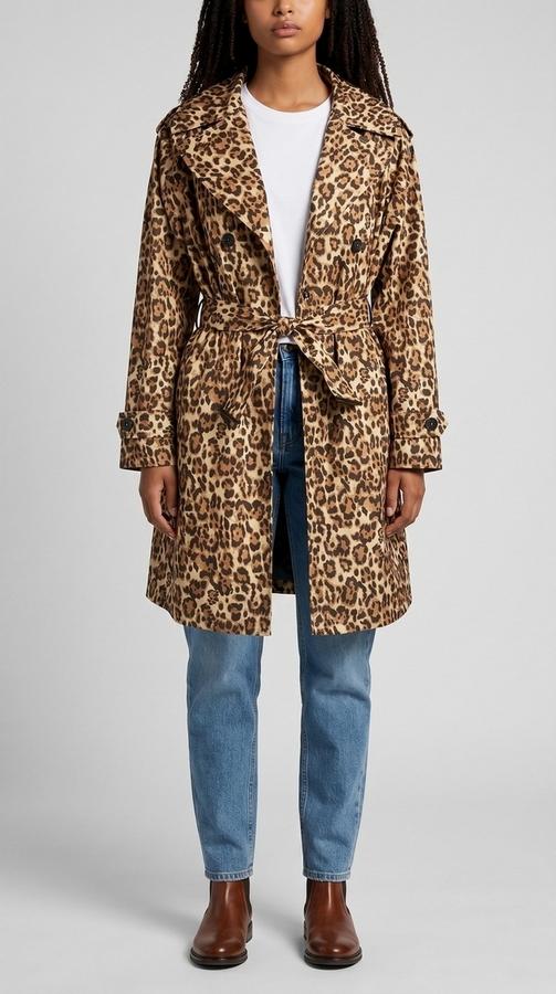 trench donna tecla maculato