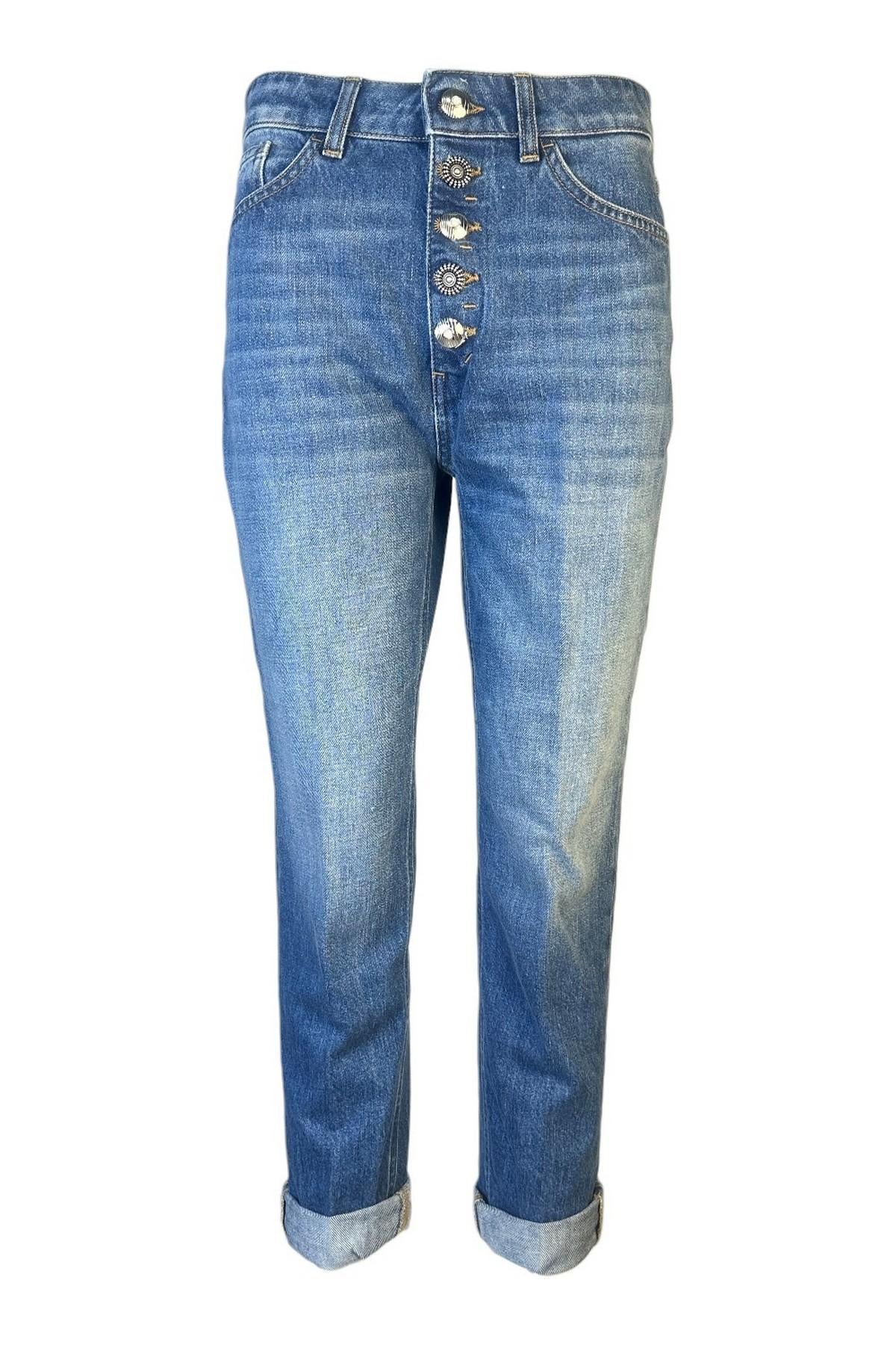 jeans donna koons in denim chiaro