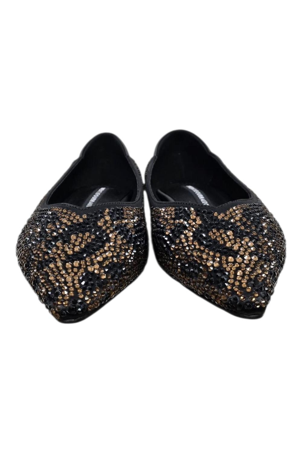 ballerina donna animalier nero