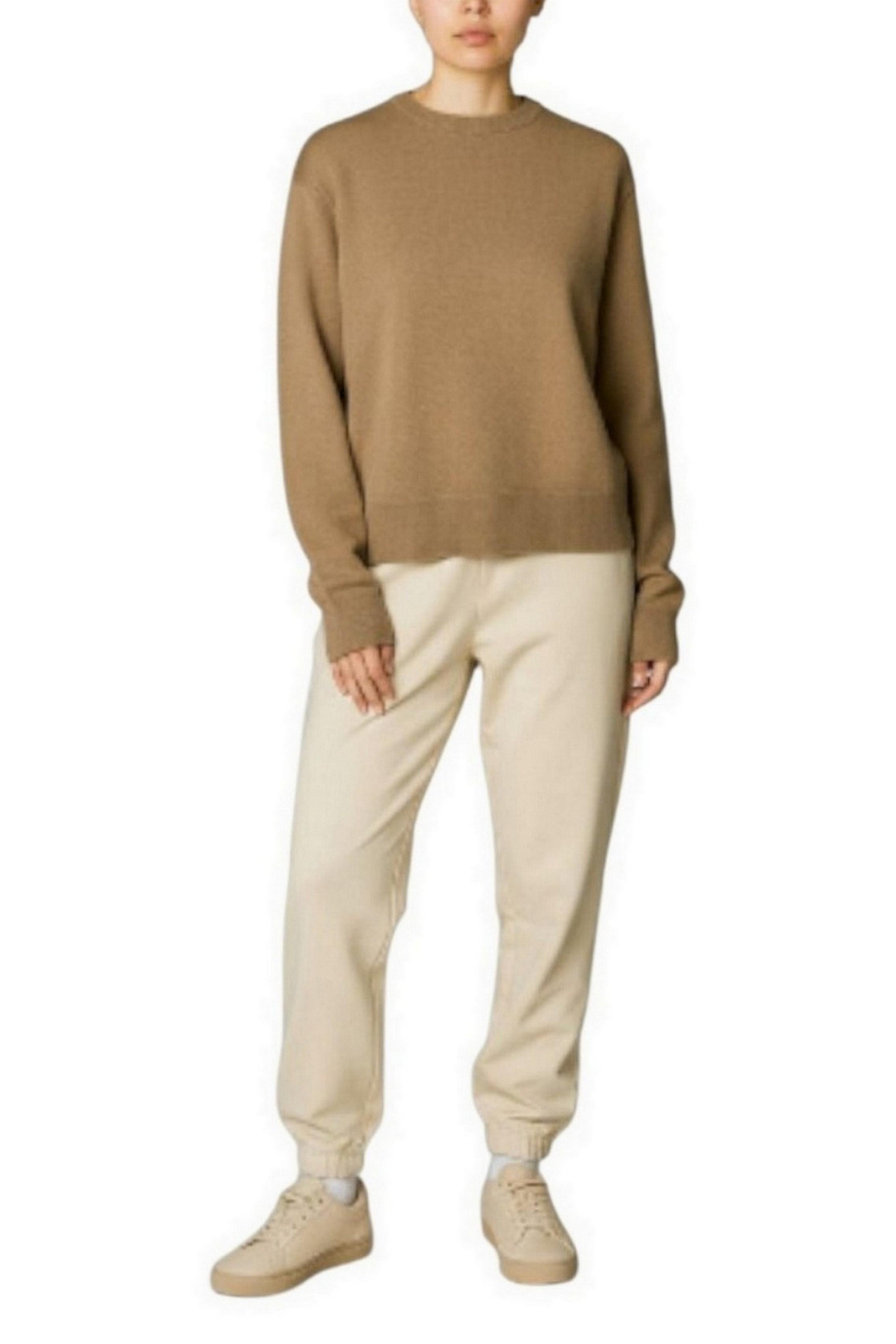 Maglia donna Eco cammello