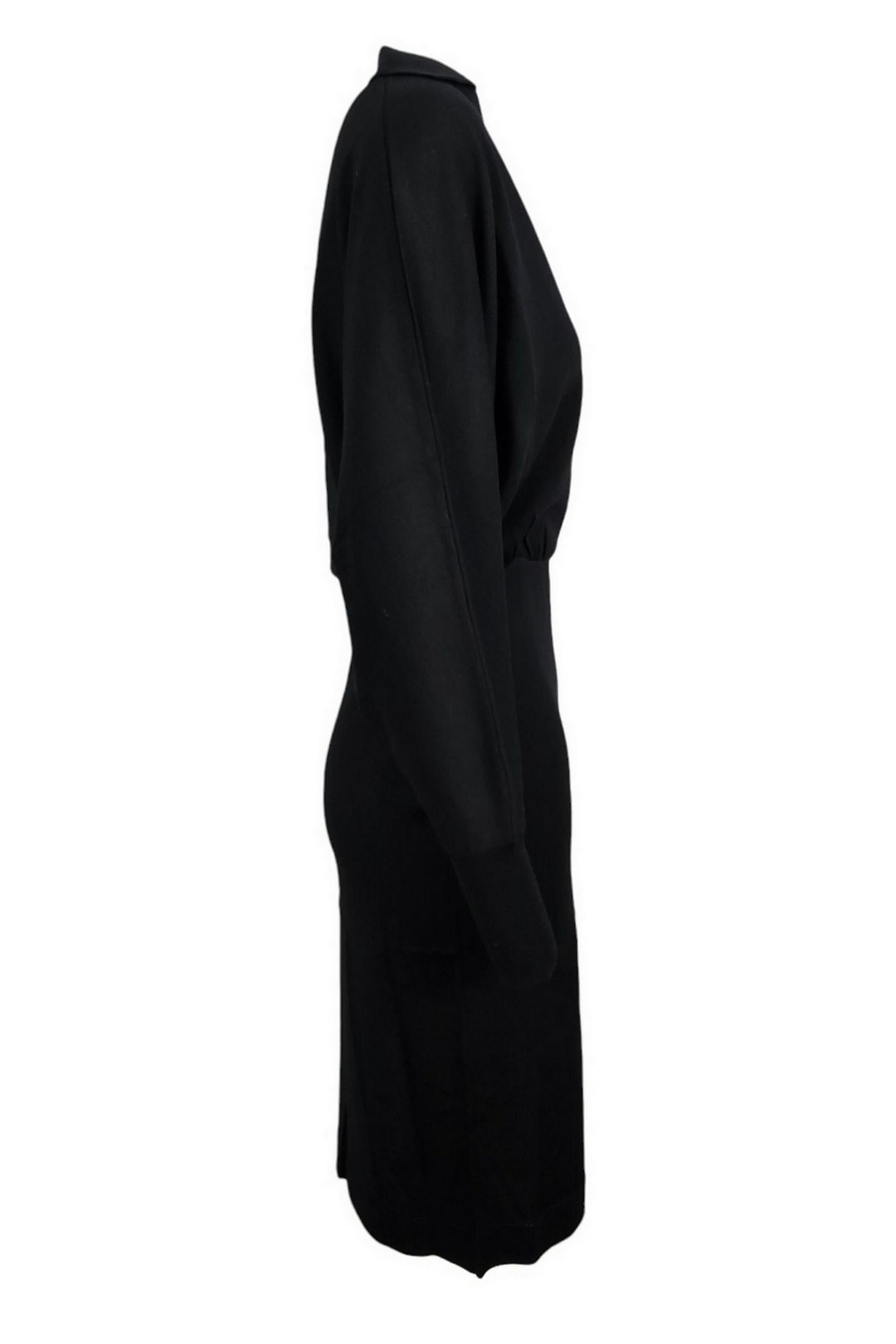 abito donna polo nero