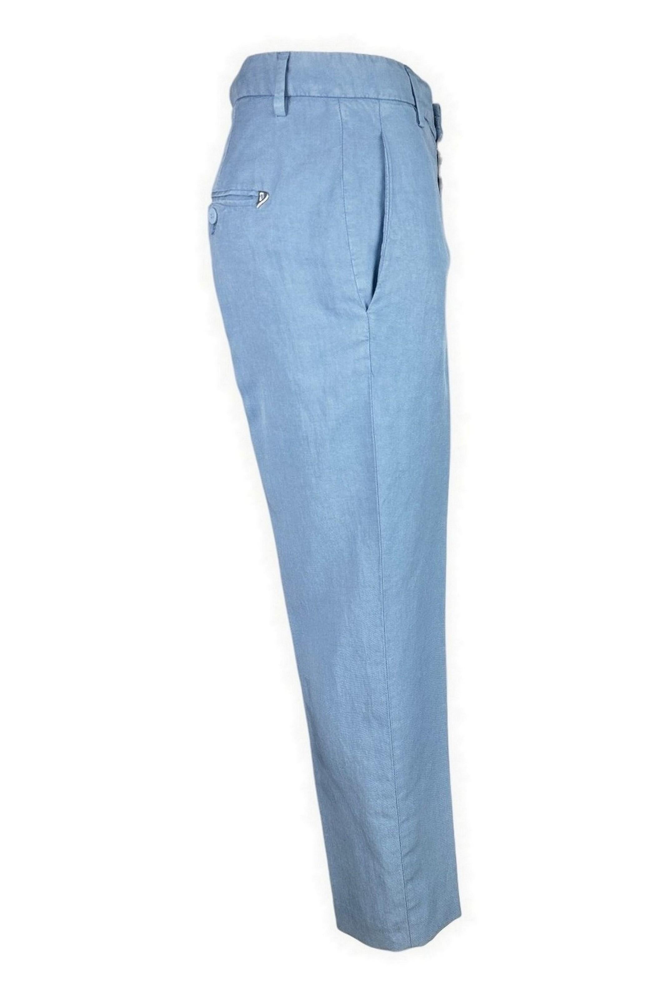 pantalone donna azzurro