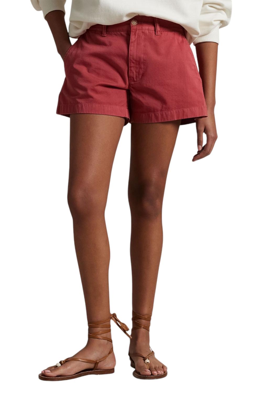 short donna rosso
