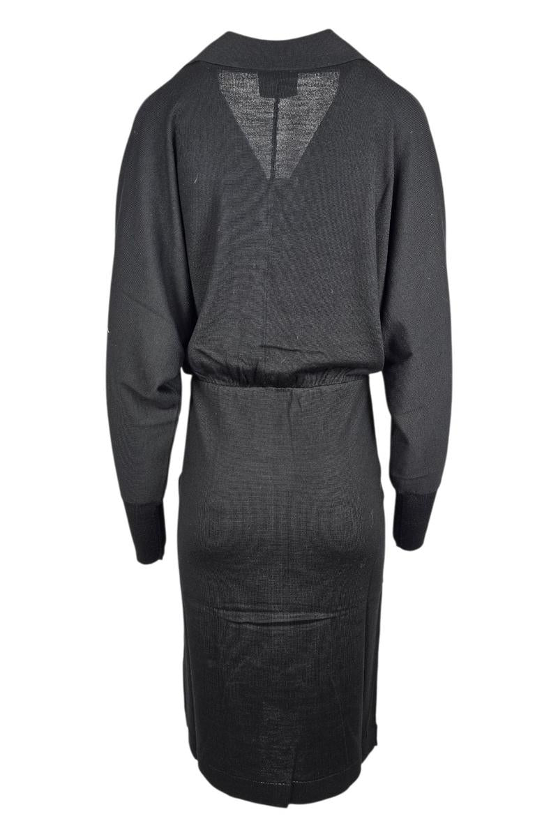 abito donna polo nero