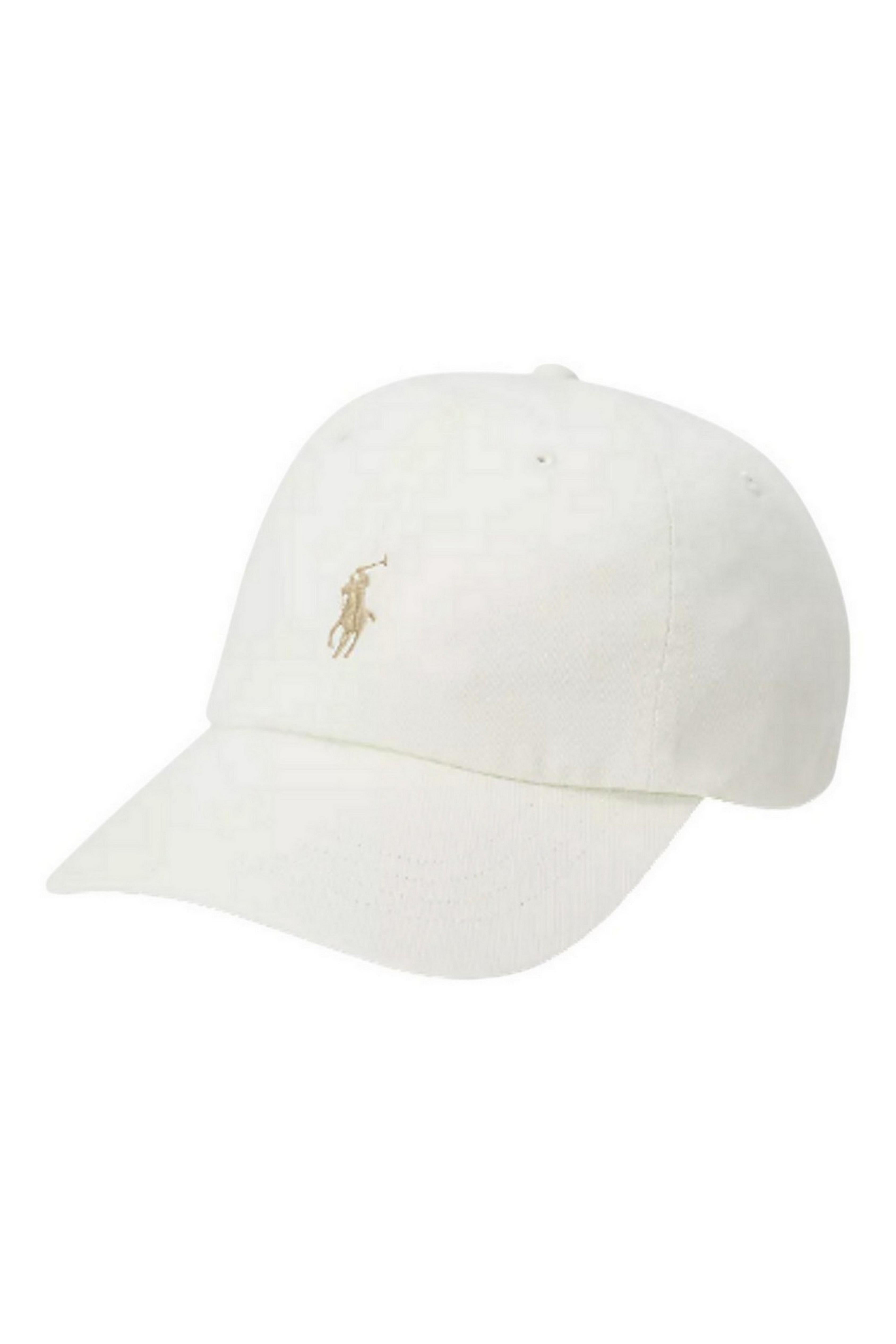 cappello donna modello baseball crema