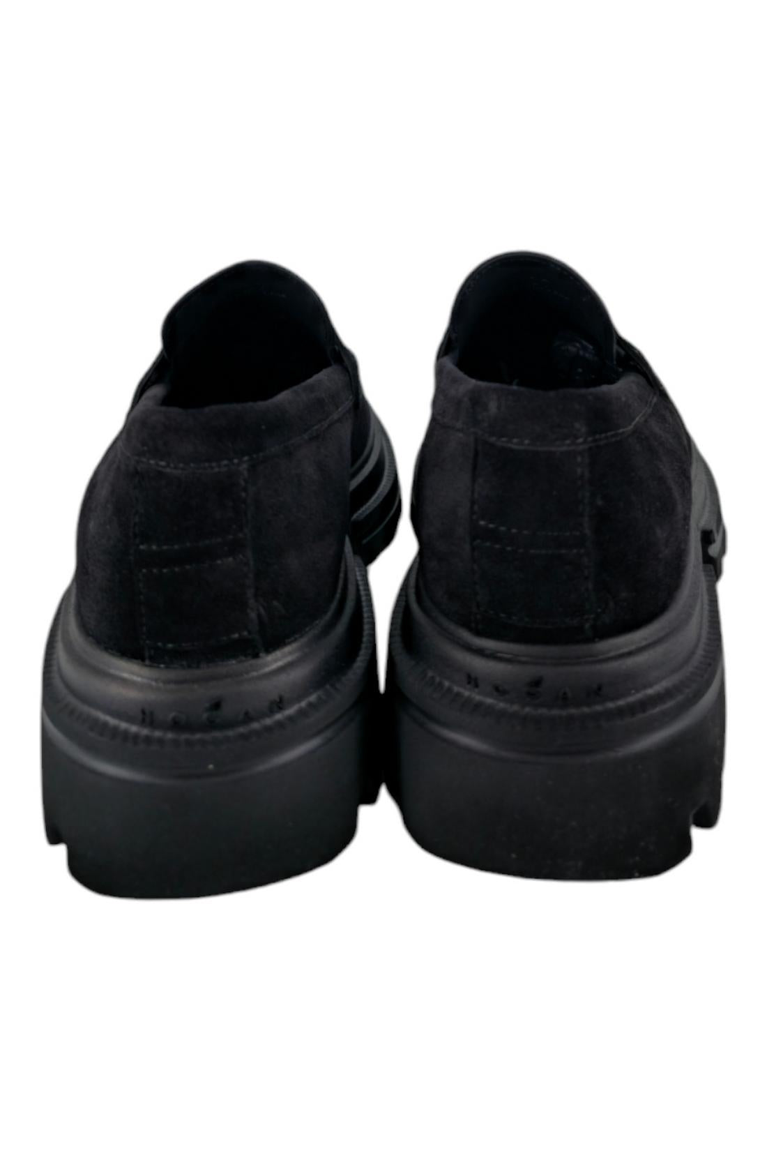 mocassino donna con carroarnato nero