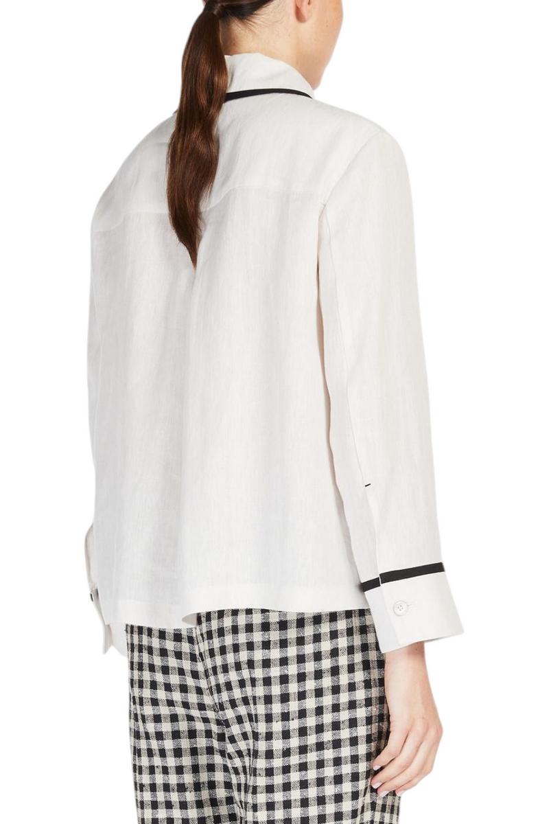 camicia donna marilu bianco e nero