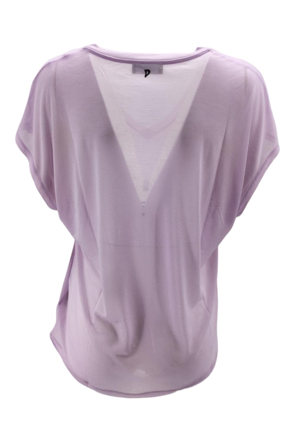 T-shirt donna in jersey rosa