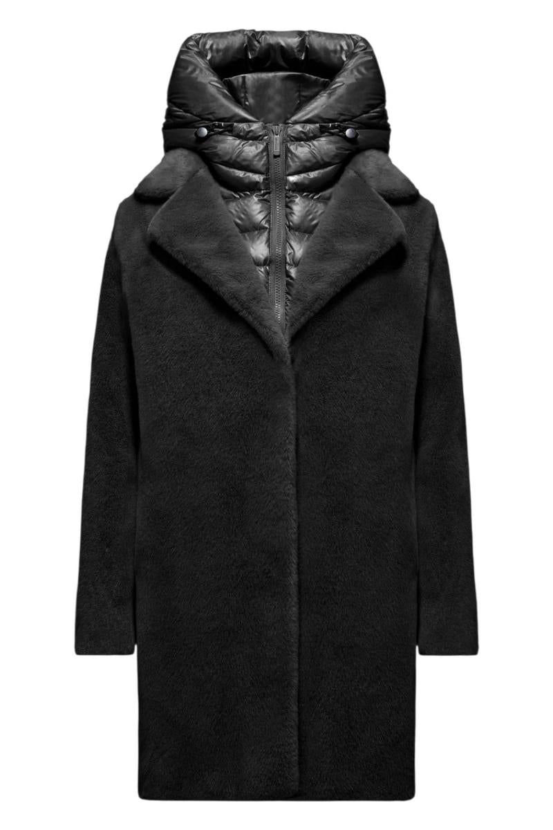 ecopelliccia donna odessa nero