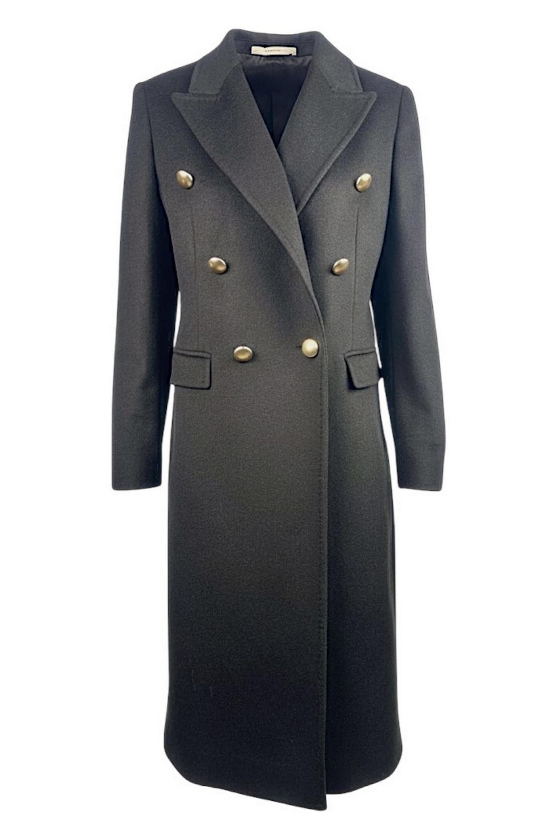 cappotto donna doppiopetto marrone