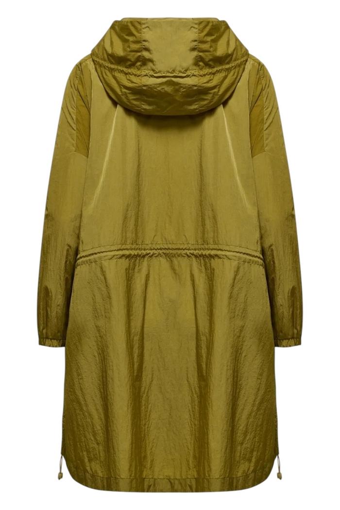 Parka sfoderato donna oliva