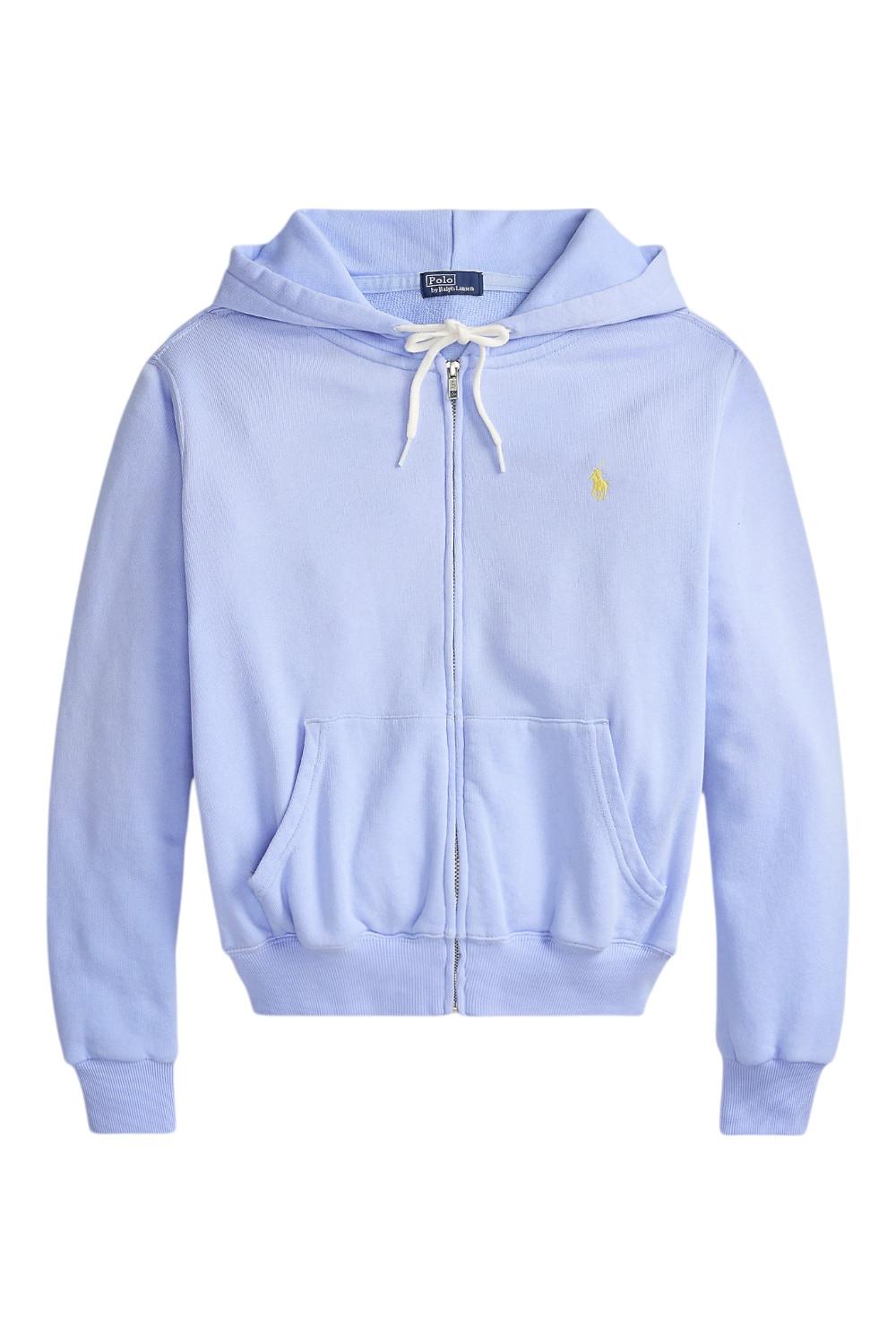 felpa donna azzurro