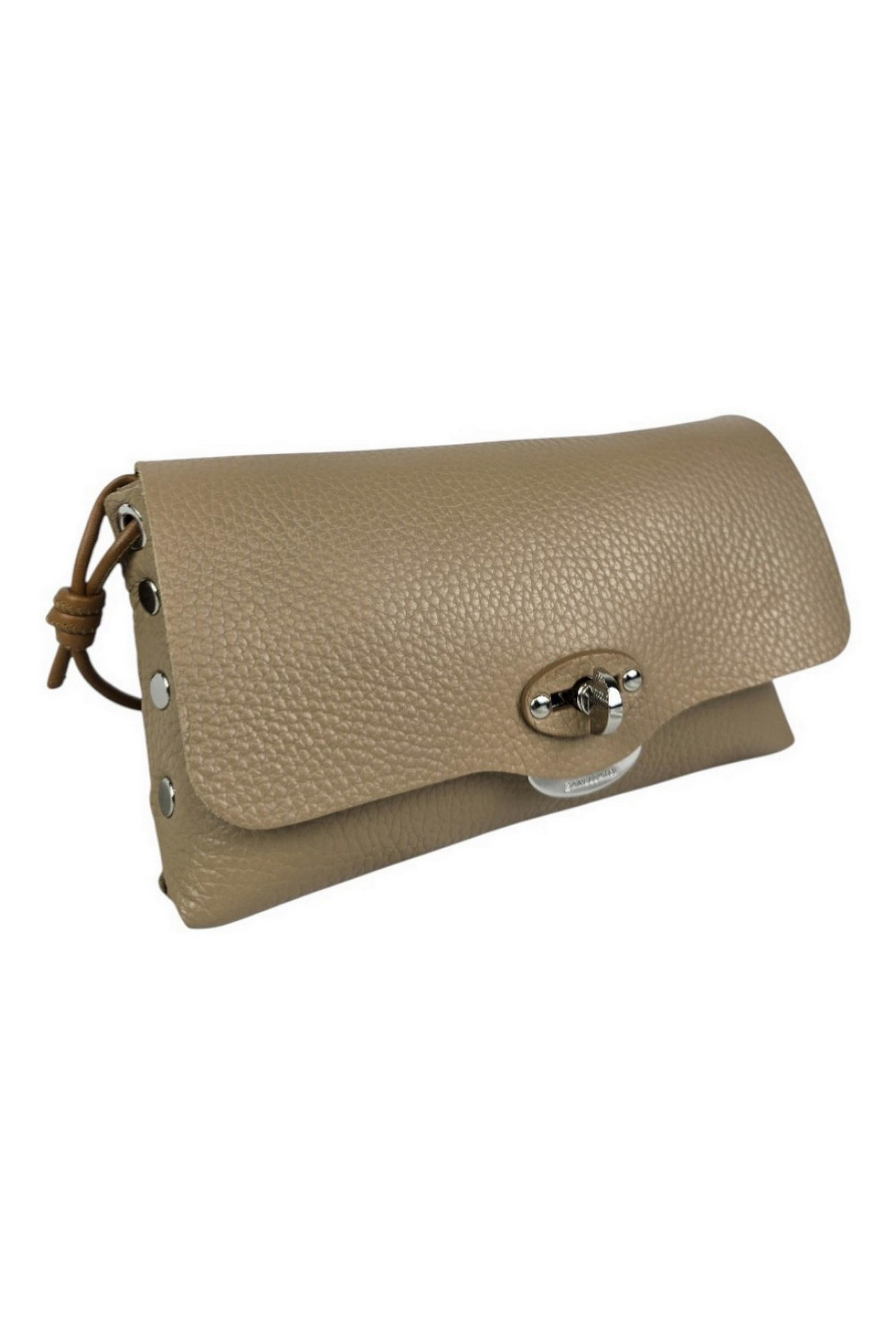 tracollina donna lettera in pelle daily biscotto