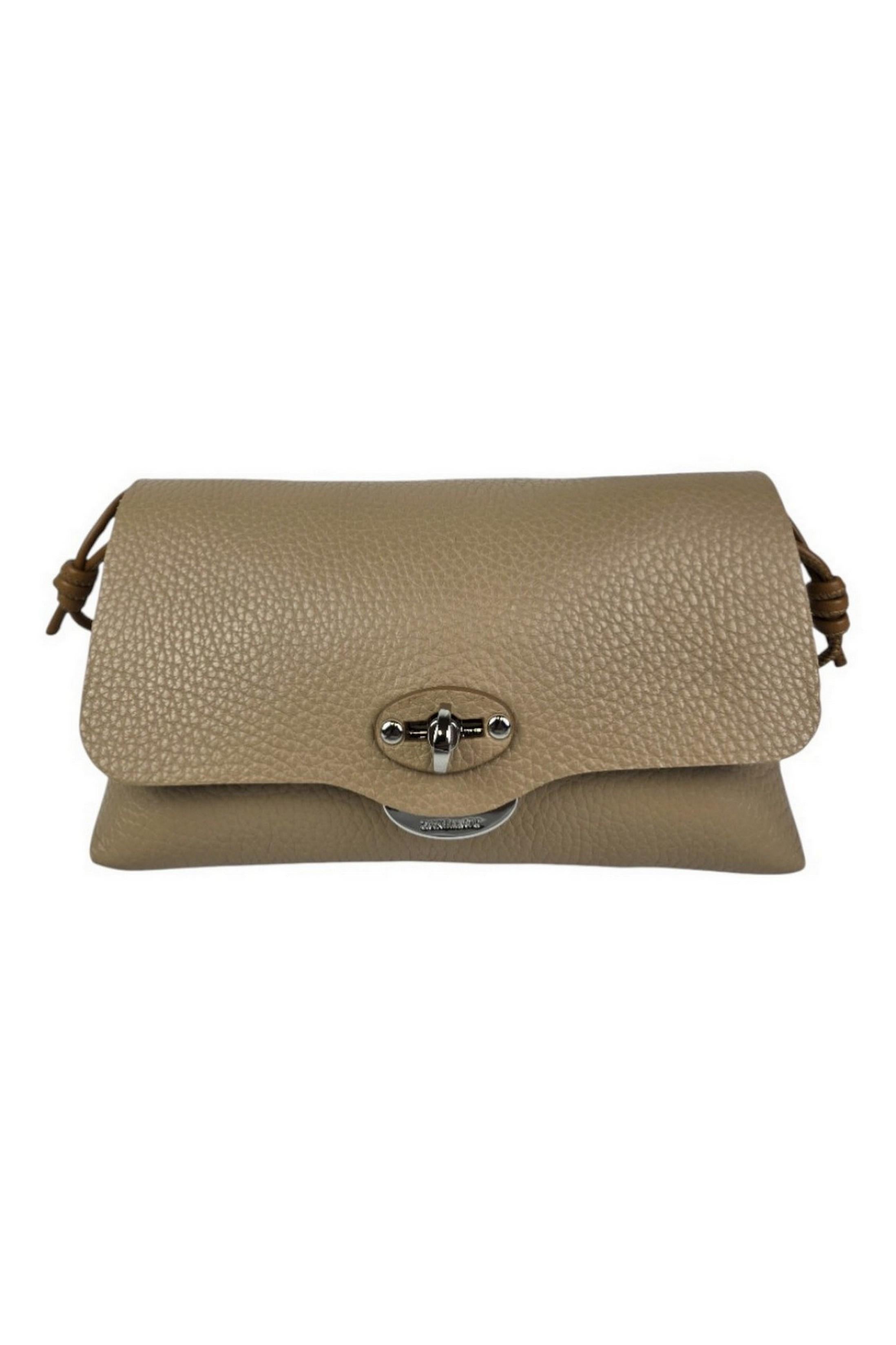 tracollina donna lettera in pelle daily biscotto
