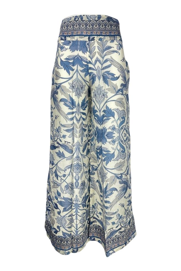 pantalone fantasia fiori