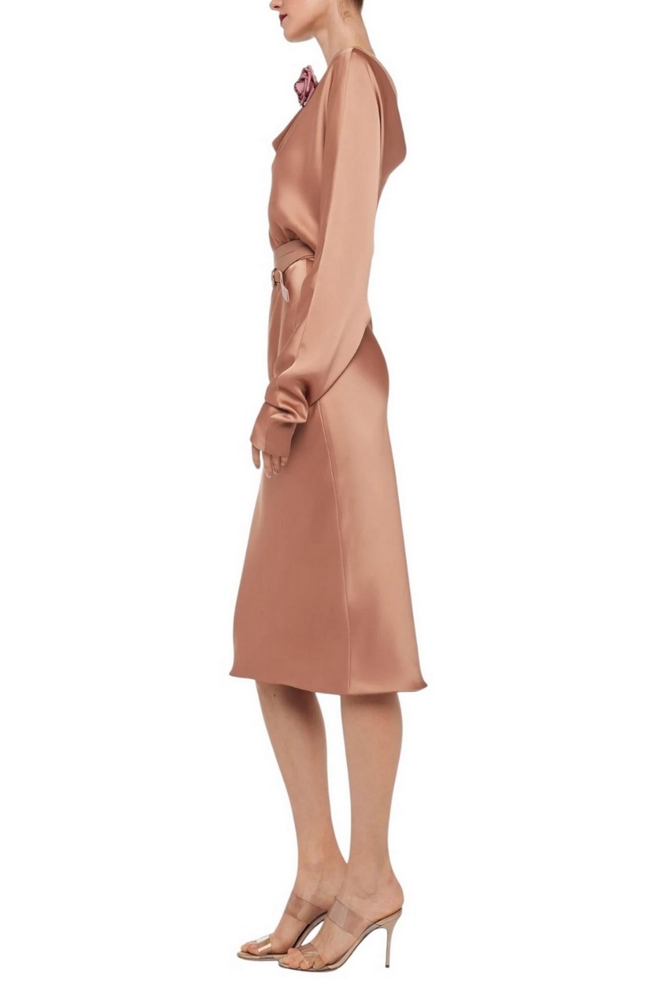 abito donna Dolman Maria cappuccino