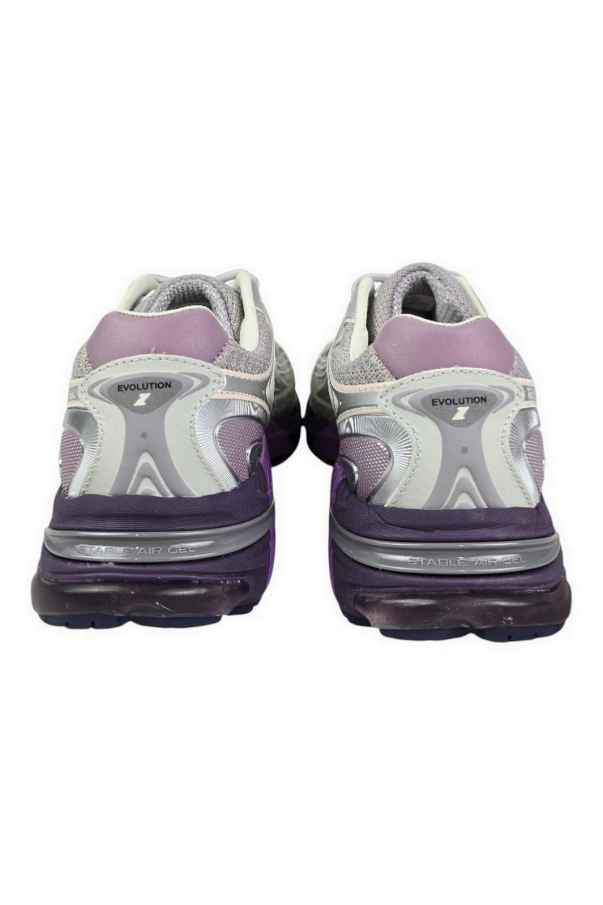 sneakers donna lilla e argento