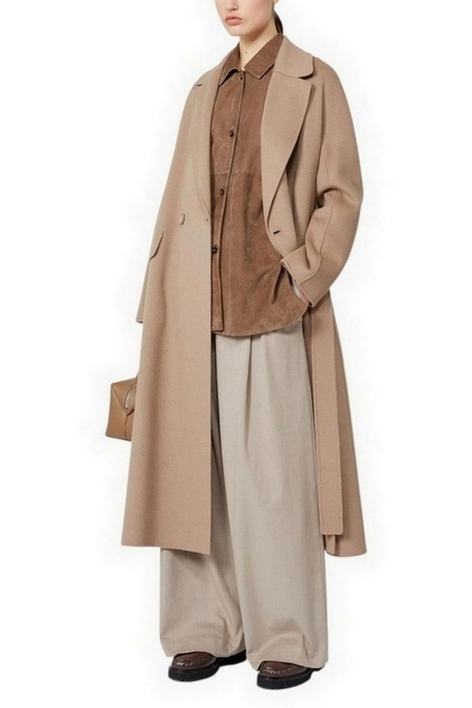 cappotto donna enzo cammello